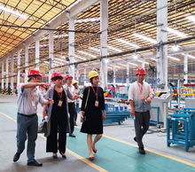 深化合作，共谋发展——国瑞置业邯郸公司领导莅临神韵瓷砖总部考察交流